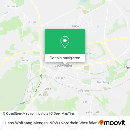 Hans-Wolfgang Menges Karte