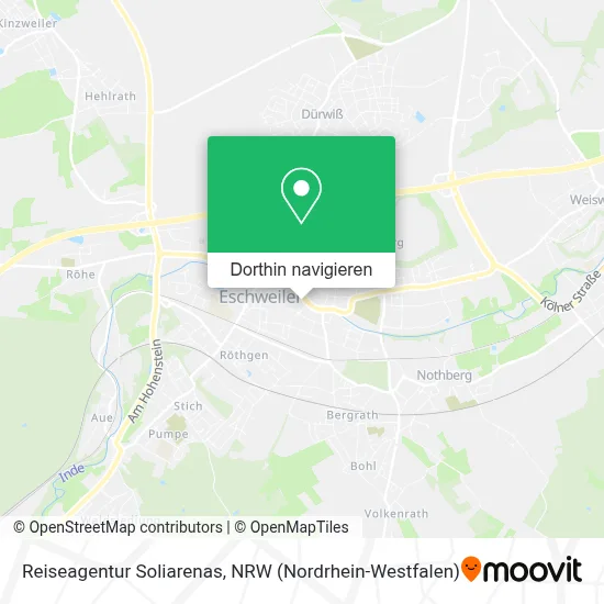 Reiseagentur Soliarenas Karte