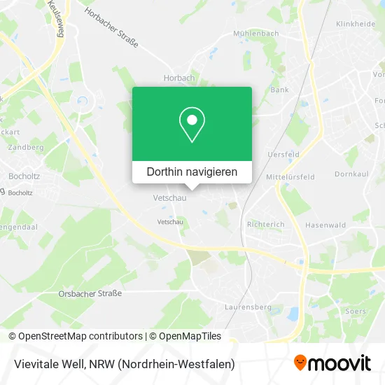 Vievitale Well Karte