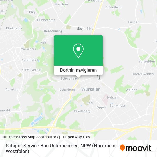 Schipor Service Bau Unternehmen Karte
