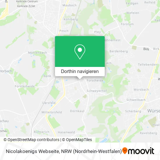 Nicolakoenigs Webseite Karte