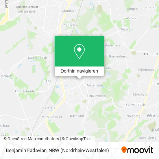 Benjamin Fadavian Karte