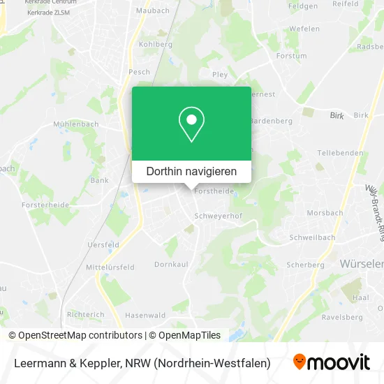 Leermann & Keppler Karte