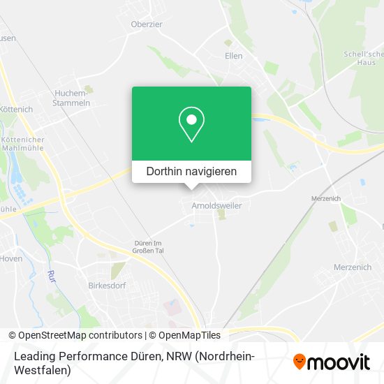Leading Performance Düren Karte
