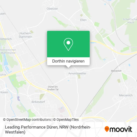 Leading Performance Düren Karte