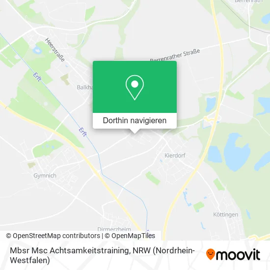 Mbsr Msc Achtsamkeitstraining Karte