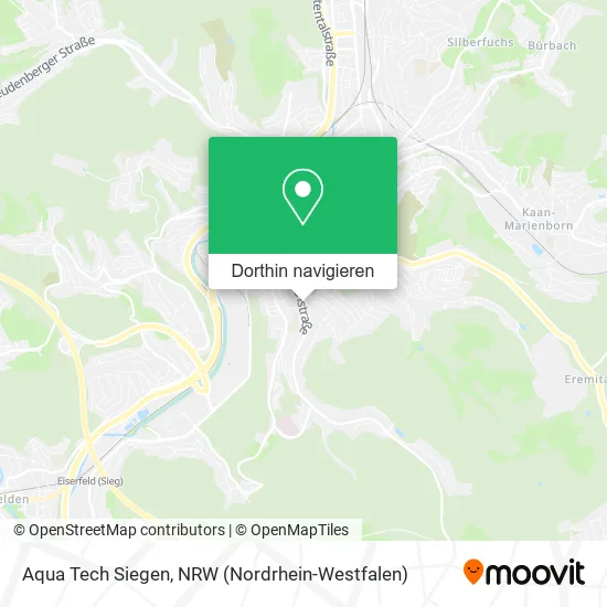 Aqua Tech Siegen Karte