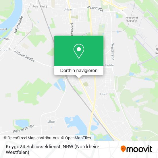 Keygo24 Schlüsseldienst Karte