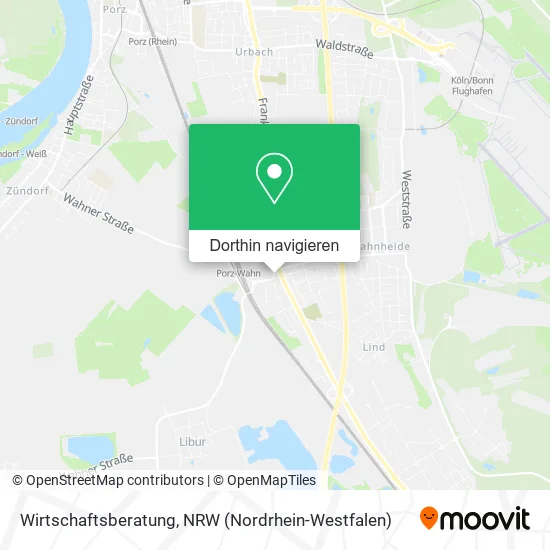 Wirtschaftsberatung Karte