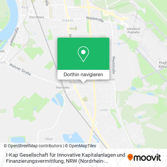I-Kap Gesellschaft für Innovative Kapitalanlagen und Finanzierungsvermittlung Karte
