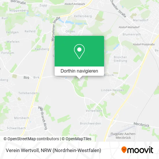 Verein Wertvoll Karte