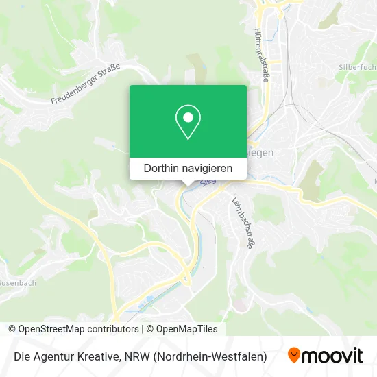 Die Agentur Kreative Karte