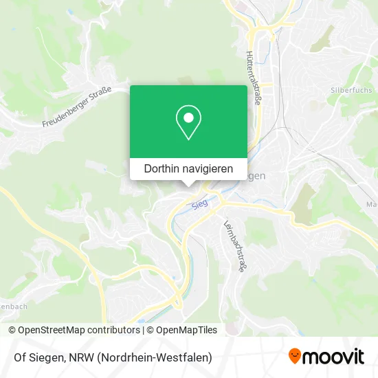 Of Siegen Karte