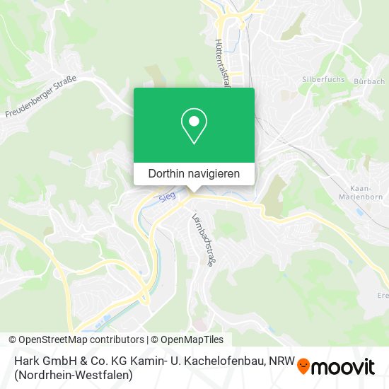 Hark GmbH & Co. KG Kamin- U. Kachelofenbau Karte