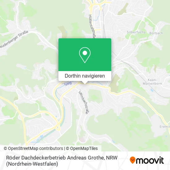 Röder Dachdeckerbetrieb Andreas Grothe Karte