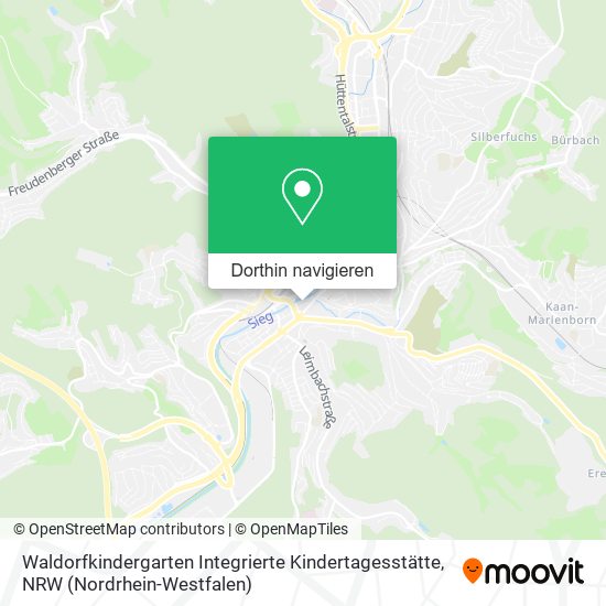 Waldorfkindergarten Integrierte Kindertagesstätte Karte