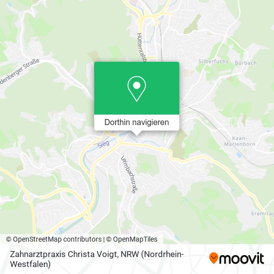 Zahnarztpraxis Christa Voigt Karte