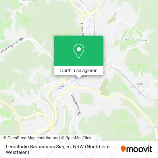 Lernstudio Barbarossa Siegen Karte