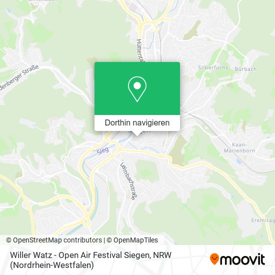 Willer Watz - Open Air Festival Siegen Karte