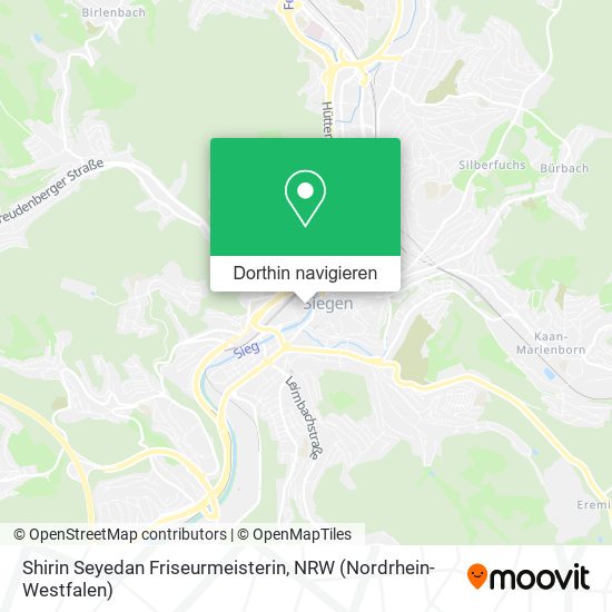 Shirin Seyedan Friseurmeisterin Karte