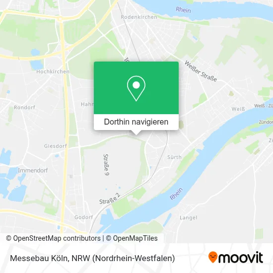 Messebau Köln Karte