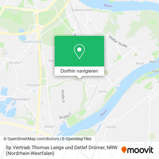 Sp Vertrieb Thomas Lenge und Detlef Drömer Karte