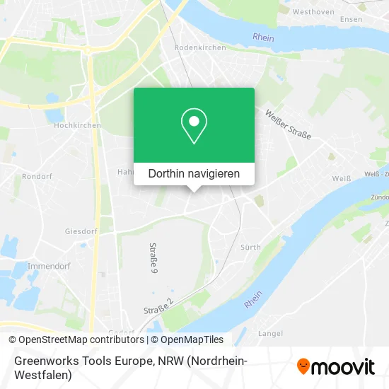 Greenworks Tools Europe Karte