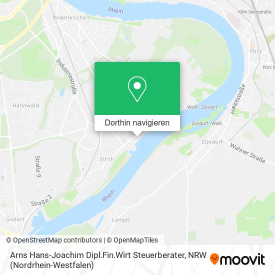 Arns Hans-Joachim Dipl.Fin.Wirt Steuerberater Karte