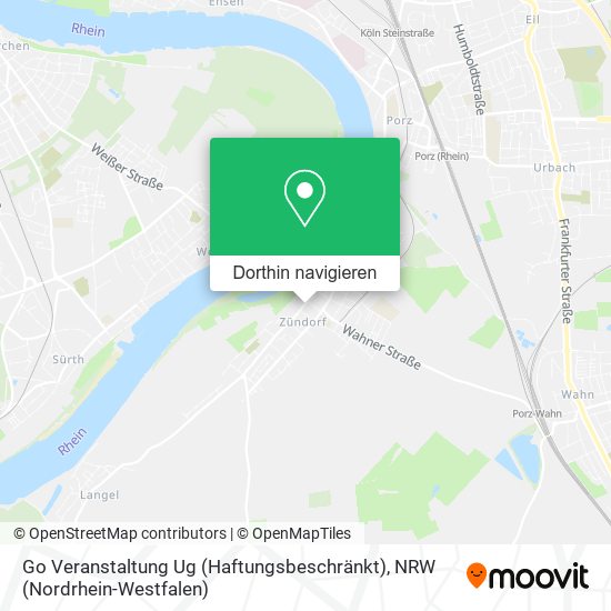 Go Veranstaltung Ug (Haftungsbeschränkt) Karte