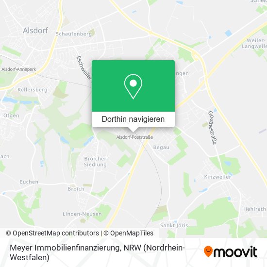 Meyer Immobilienfinanzierung Karte