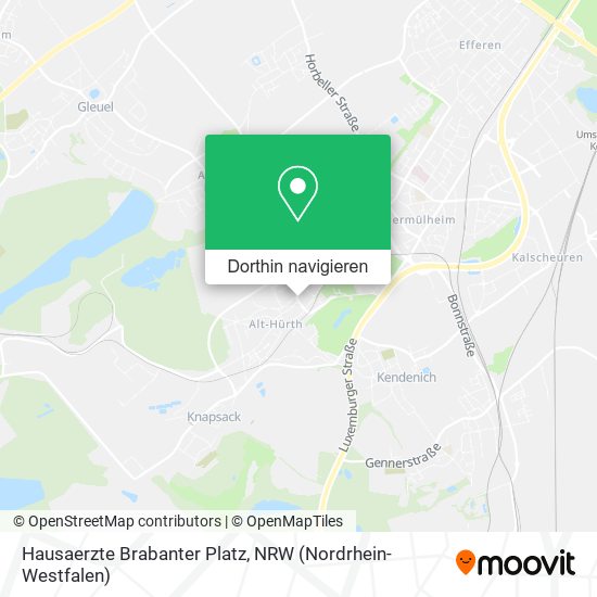 Hausaerzte Brabanter Platz Karte