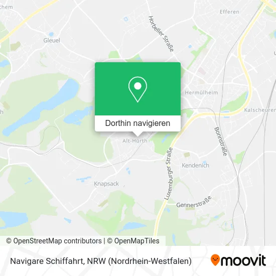 Navigare Schiffahrt Karte