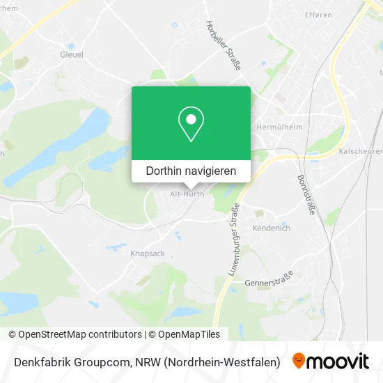 Denkfabrik Groupcom Karte