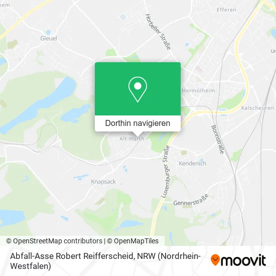 Abfall-Asse Robert Reifferscheid Karte