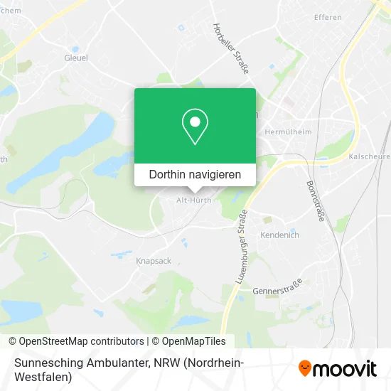 Sunnesching Ambulanter Karte