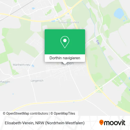 Elisabeth-Verein Karte