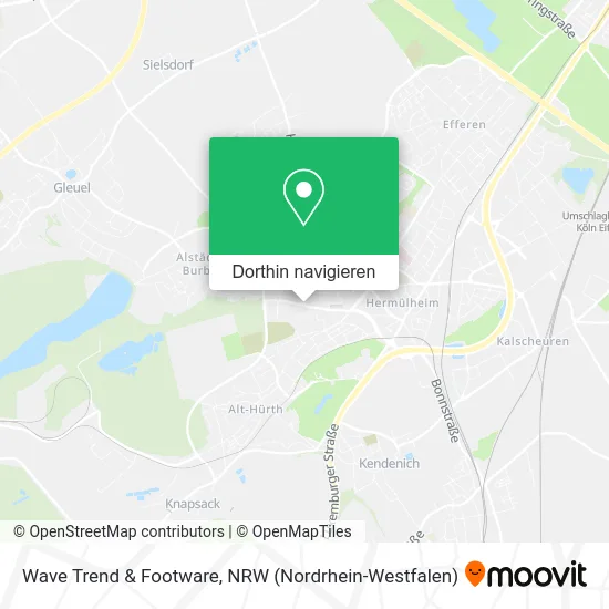 Wave Trend & Footware Karte