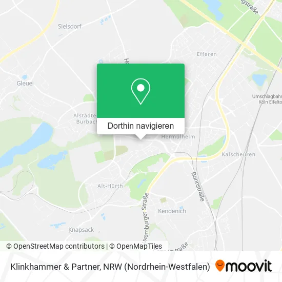 Klinkhammer & Partner Karte