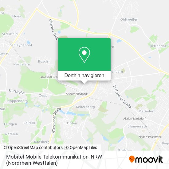 Mobitel-Mobile Telekommunikation Karte
