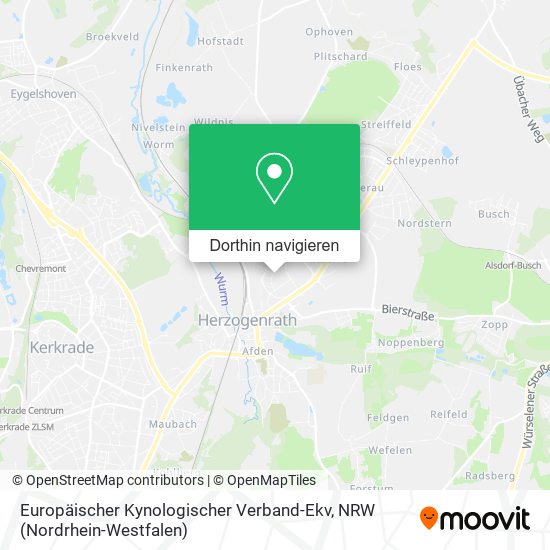 Europäischer Kynologischer Verband-Ekv Karte