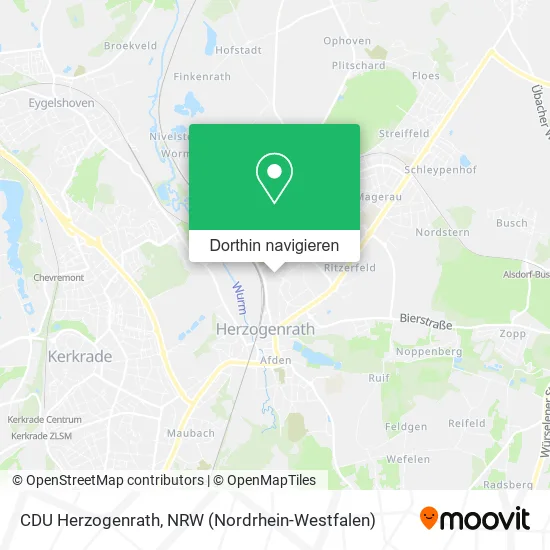 CDU Herzogenrath Karte