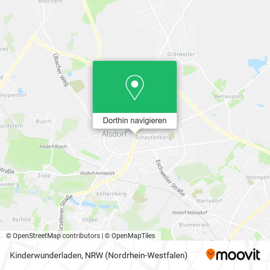 Kinderwunderladen Karte