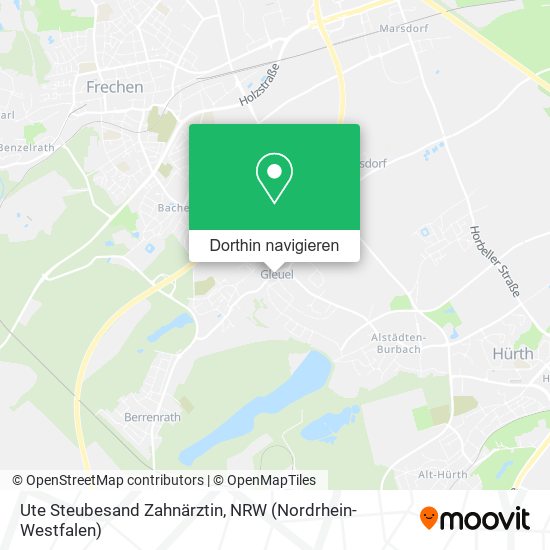 Ute Steubesand Zahnärztin Karte