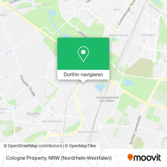 Cologne Property Karte