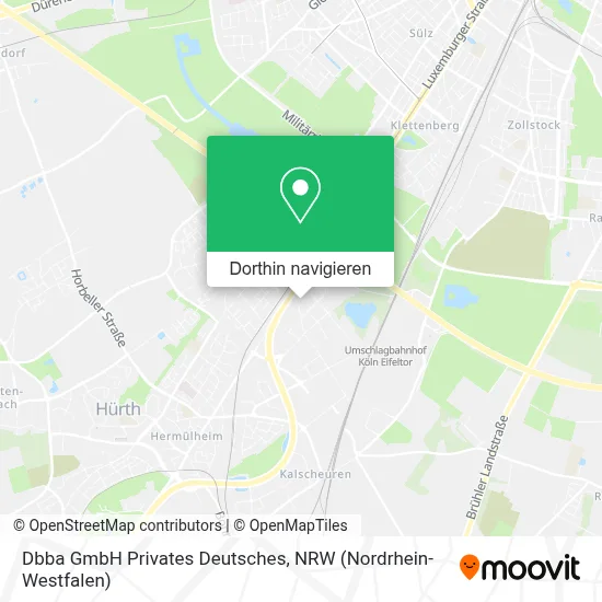 Dbba GmbH Privates Deutsches Karte