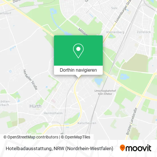 Hotelbadausstattung Karte