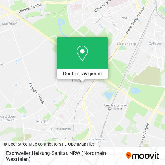 Eschweiler Heizung-Sanitär Karte