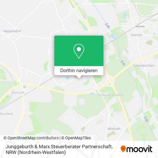 Junggeburth & Marx Steuerberater Partnerschaft Karte