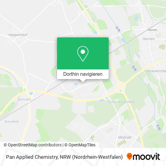 Pan Applied Chemistry Karte