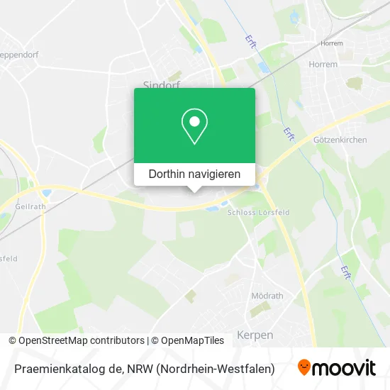 Praemienkatalog de Karte